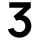 Solid black square