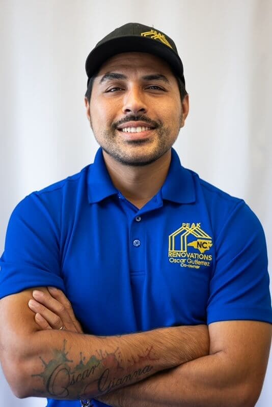 Oscar Gutierrez, owner of Peak NC Renovations